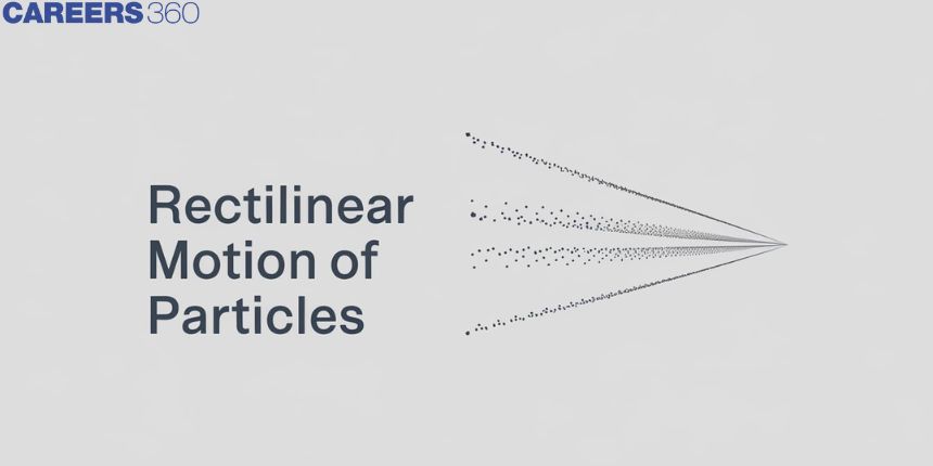 Rectilinear Motion of Particles - Meaning, Example, Types, FAQs